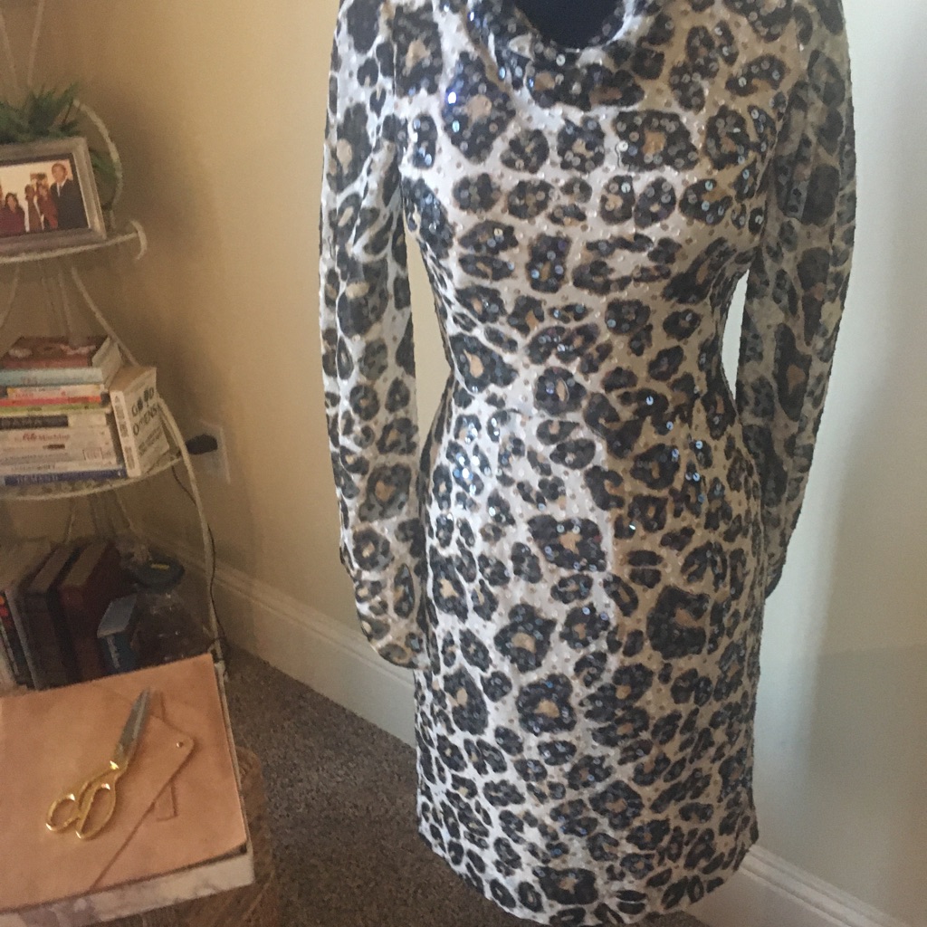 Nwt Antonio Melani Leopard Print Dress.